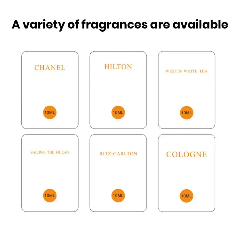 Smart Car Air Freshener Fragrance Dispenser 3 Modes Adjustable Air Vent Car Aromatherapy Diffuser Ultrasonic Atomizer