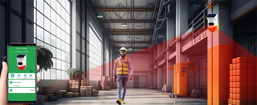 Smart Tuya Home Security WIFI APP Control PIR Sensor Alarm Detector Waterproof 120db Loud Sound Security Siren Strobe Light