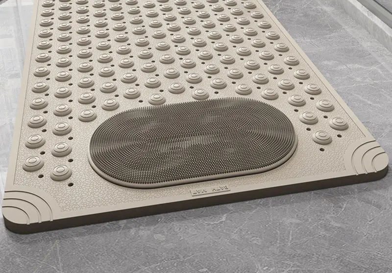 Waterproof Bathroom Anti-Slip Floor Mat Shower Room Dedicated Non-Slip Massage Foot Bath Mat for Bathtub Toilet
