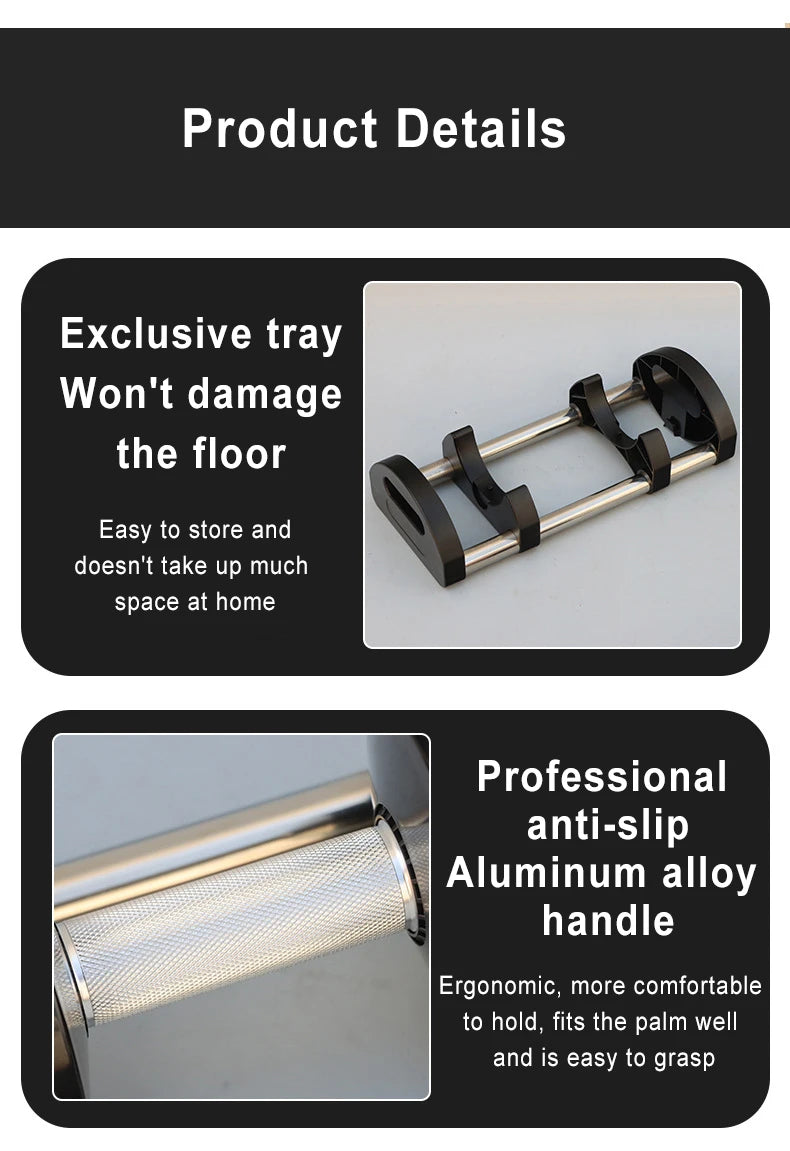 New 36KG Adjustable Dumbbells Home Electroplating 1KG Incremental Dumbbell Pure Steel Plate biceps Exercise Adjustable Dumbbell