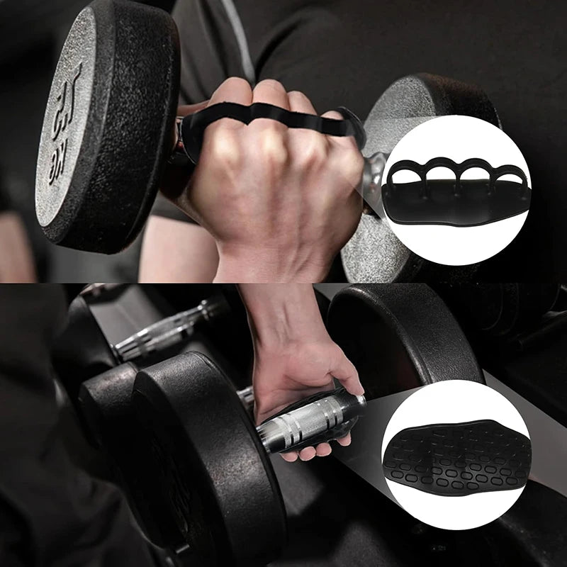 Gym Gloves Grip Strengthener Silicone Palm Grips Crosstraining Palm Grip Hand Protection for Gymnastics Weightlifting Exercise