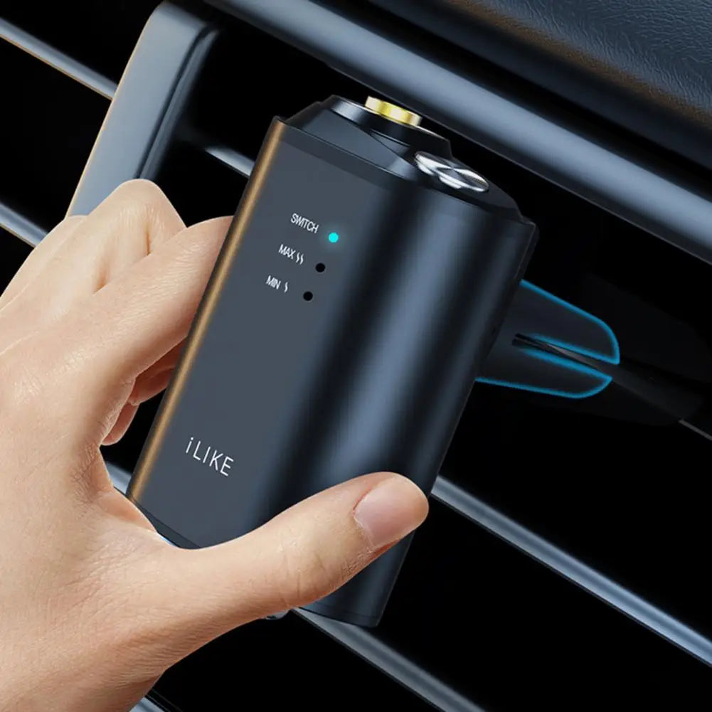 Smart Car Air Freshener Car Aromatherapy Diffuser On/Off Rechargeable Car Air Vent Clip Type Aroma Diffuser Fragrance Dispenser