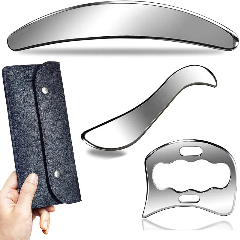 Gua Sha Stainless Steel Massage Tools Muscle Scraper Tool, Physiotherapy Tools, Muscle Gua Sha Tools
