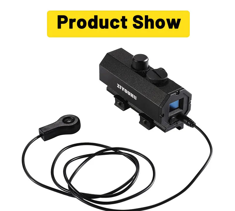 1200m Mini Laser Infrared Riflescope Rangefinder for Hunting Shooting Distance Angle Speed Measurer Tactical Rifle Scope Mounted