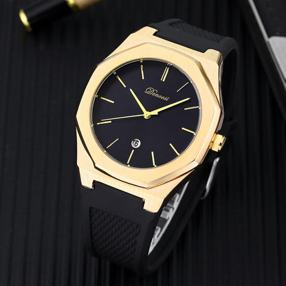 Simple leisure sports men's quartz watch  Waterproof casual wristwatch for men