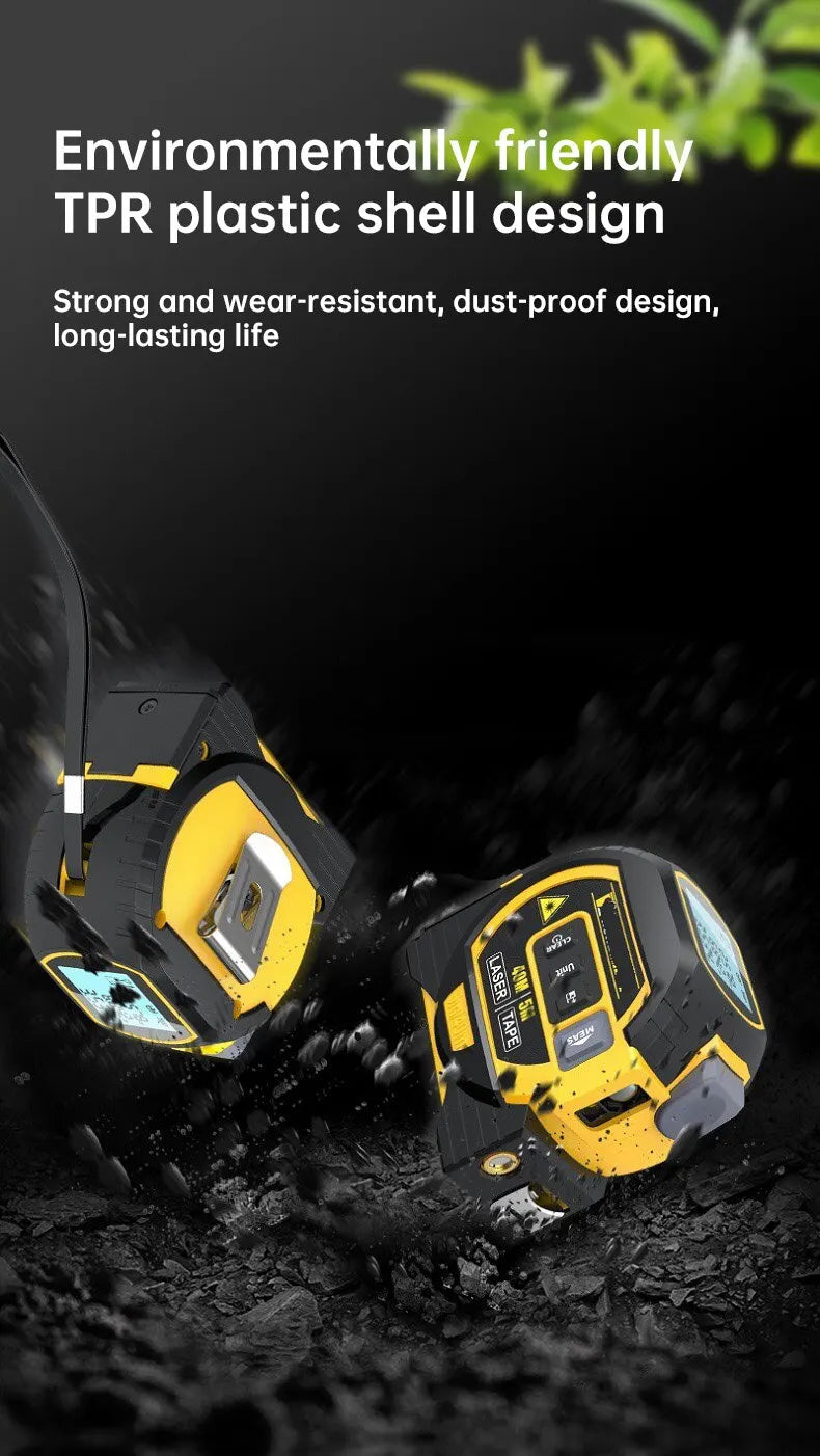 3 In 1 Laser Rangefinder 40 M / 60 M Distance Measurement With Backlit Display Rangefinder Scale Area / Distance Rechargeable