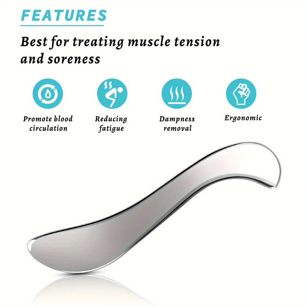 Gua Sha Stainless Steel Massage Tools Muscle Scraper Tool, Physiotherapy Tools, Muscle Gua Sha Tools