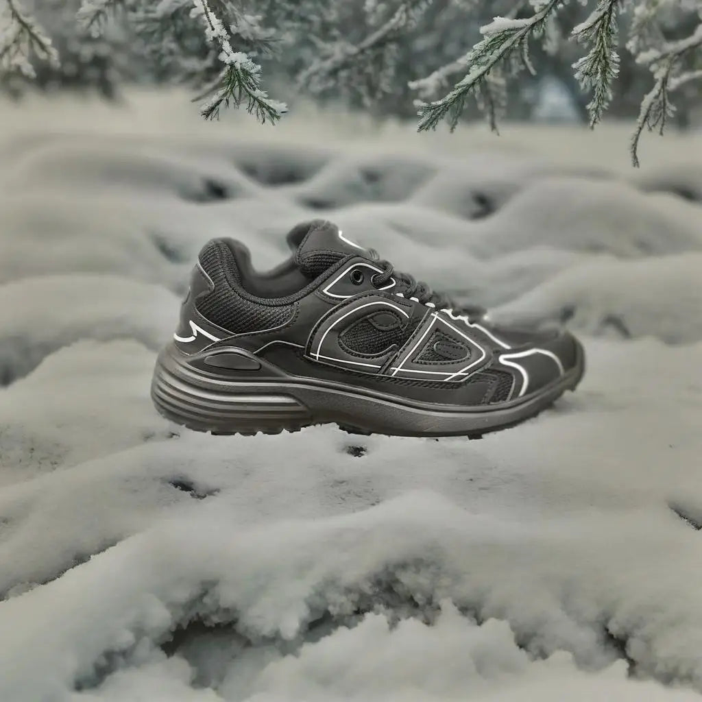 Men Running Shoes 2025 New Casual Mesh Breathable Lace-Up Sport Shoes Male Fashion Lightweight Non-Slip b30 Walking Shoes