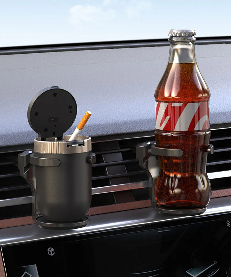 Car Air Vent Drink Cup Bottle Holder Foldable Auto Water Bottles Drink Rack Stand Multifunctional Car Coffee Cup Holder