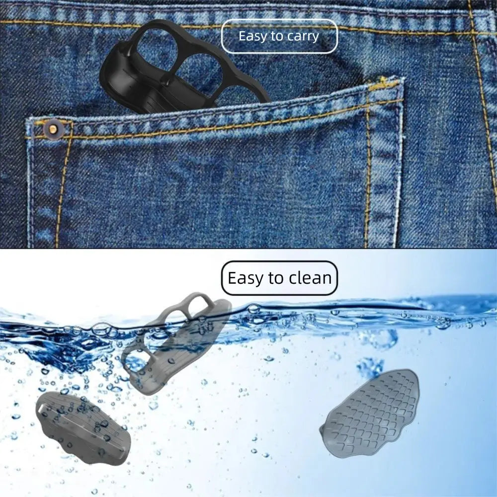 New Anti-Slip Grip Strengthener Breathable Comfort No Sweaty Finger Trainer Portable Finger Expander for Dumbbell Lifting