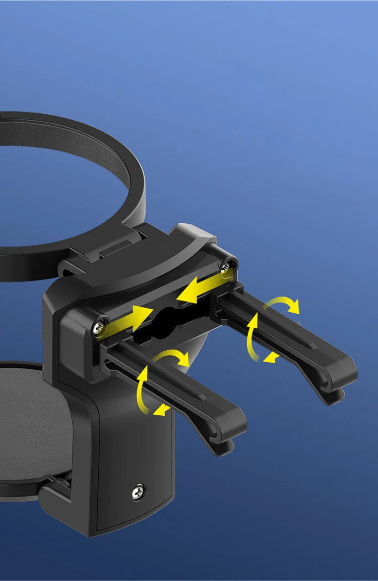 Car Air Vent Drink Cup Bottle Holder Foldable Auto Water Bottles Drink Rack Stand Multifunctional Car Coffee Cup Holder