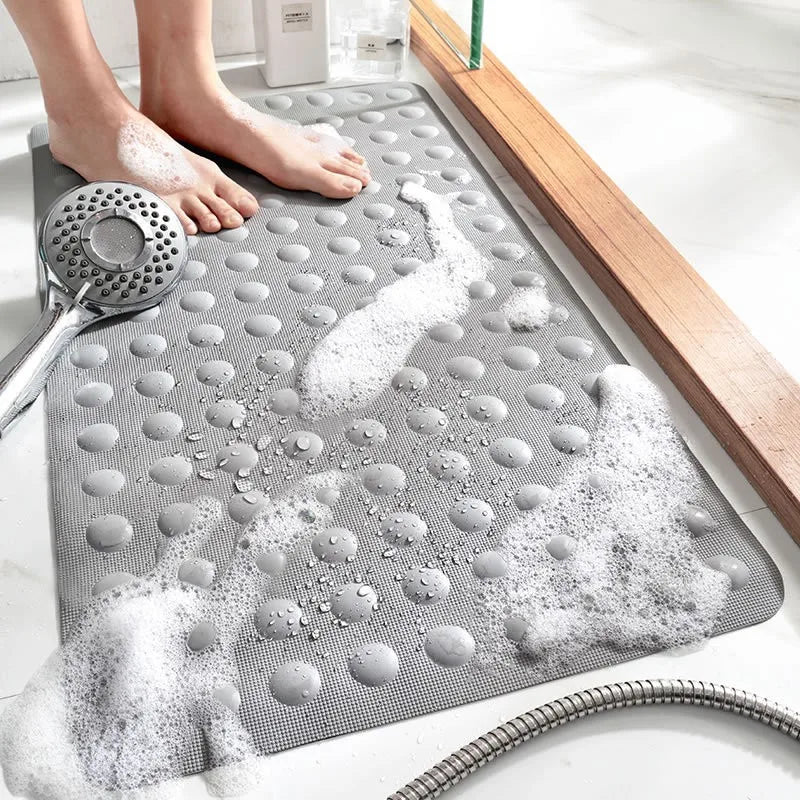 Bathroom Mat Anti-slip Grip Mat Soft Shower Massage Mat Bathtub Carpet Shower Mat Floor Mats Hotel High End Feel 2025