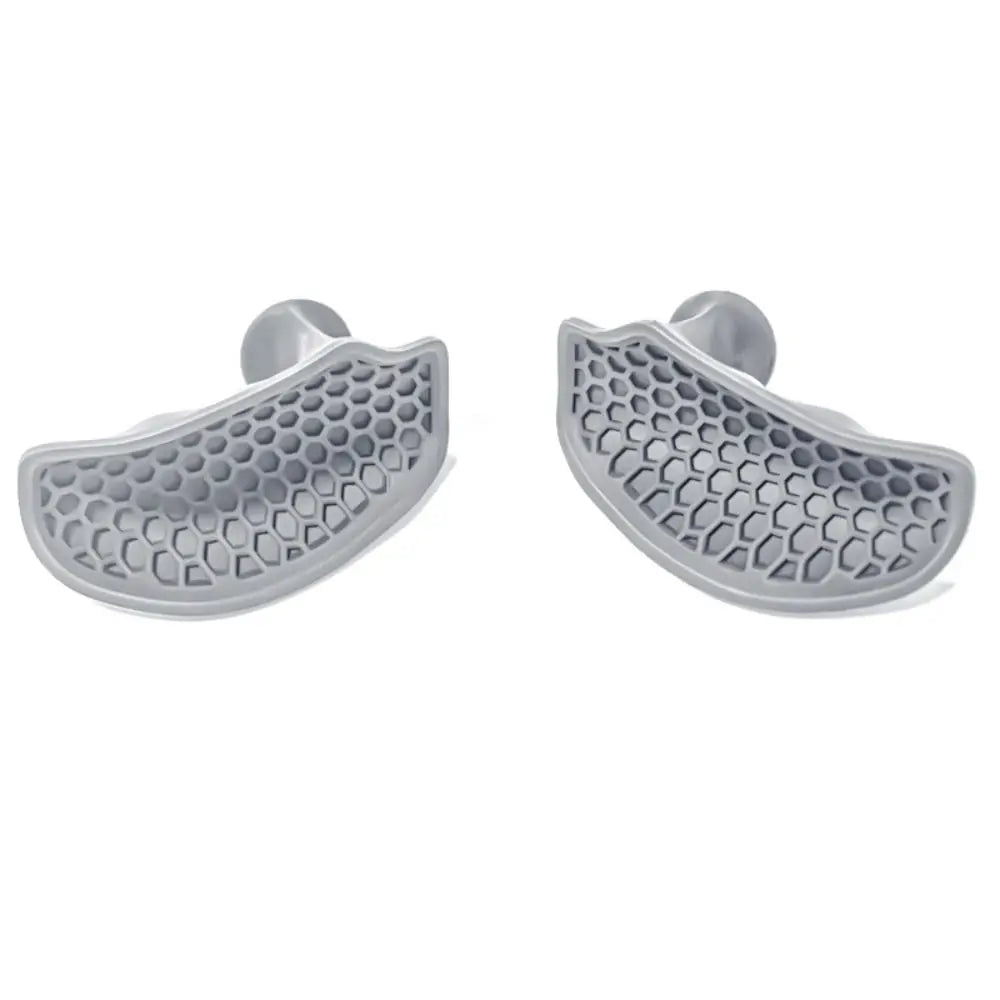 1 Pair Ergonomic Weight Lifting Grips Anti-slip Elastic Workout Gym Gloves Thicken Silicone Silicone Palm Grips Weightlifting