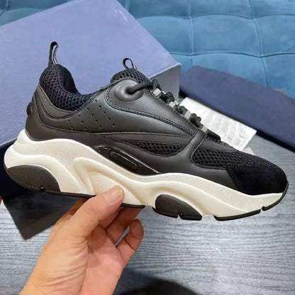 2025 High Quality Fashion Low Sneakers for Men Women Breathable Comfortable Outdoor Lace-up b22 Walking Sports Sneakers eur36-45
