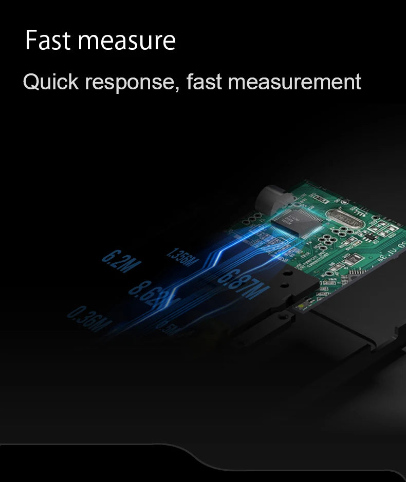 INKERSI Laser Rangefinder Digital Tape Measure 40M/70M/120m High Precision Laser Distance Meter Digital Roulette Range Finder