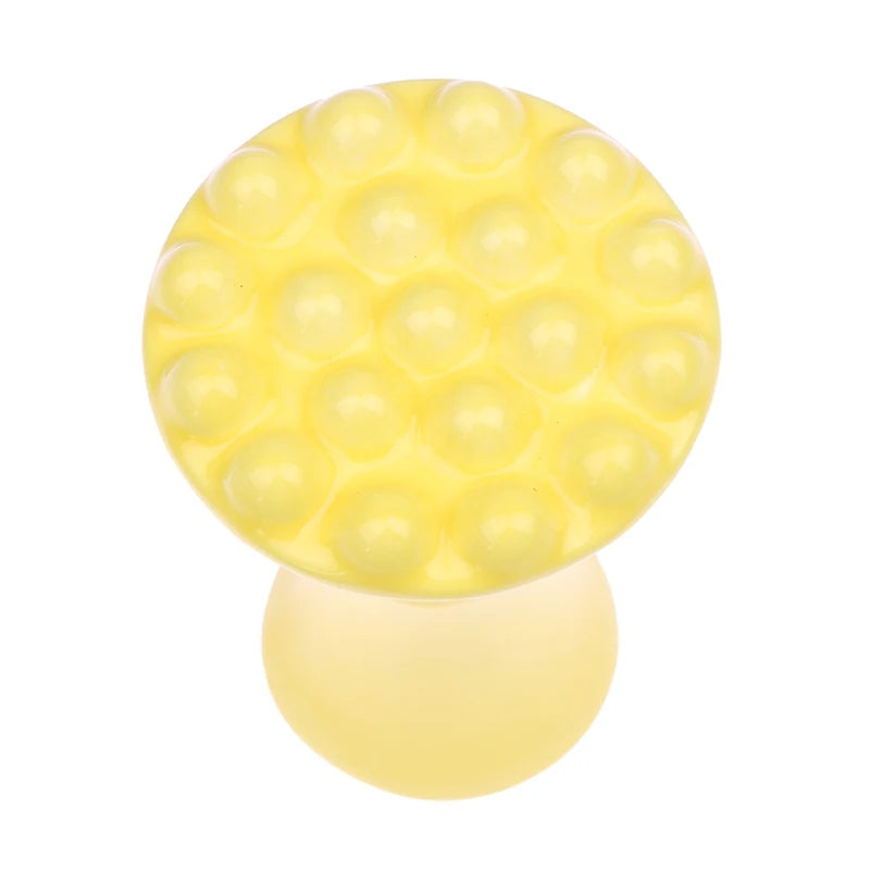 Yellow Ceramic Gua Sha For Face Body Massage Tool Body Guasha Board For Relief Massage Face Lift Gua Sha Massager