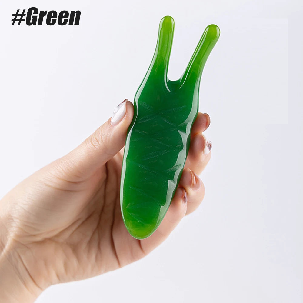 Gua Sha Facial Tools, Guasha Tool for Face, Massage Tool for Nose, Face and Body, Relieve Rhinitis, Tensions & Reduce Puffiness