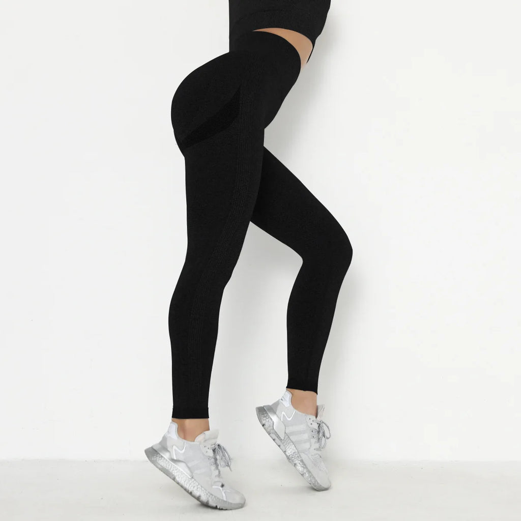 Women Yoga Leggings High Waist Exercise Sports Trousers Running Fitness Gym Leggings Quick Dry Hip Lifting Femme Slim Pants