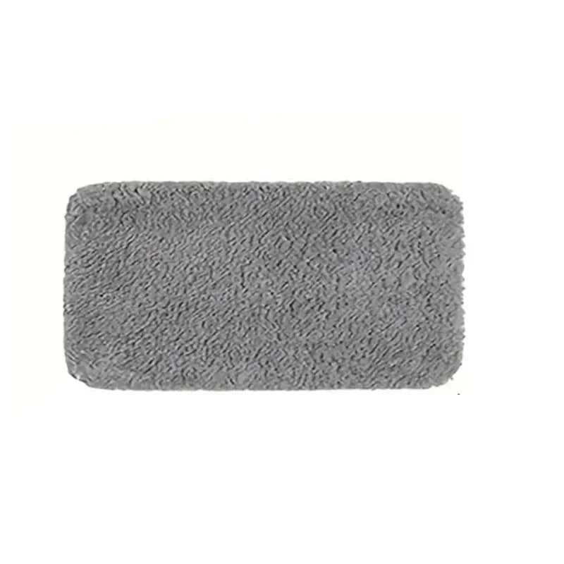 Water Absorbtion Anti Slip Bathroom Mat Thickened Bathroom Carpet Long Hair Carpet Machine Washable Durable Toilet Mat Bath Matt