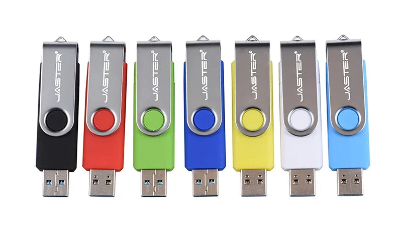 JASTER OTG 2 in 1 USB Flash Drive Pen Drive 128GB 64GB 32GB 16GB External Storage Frosted Double Application Micro USB Stick