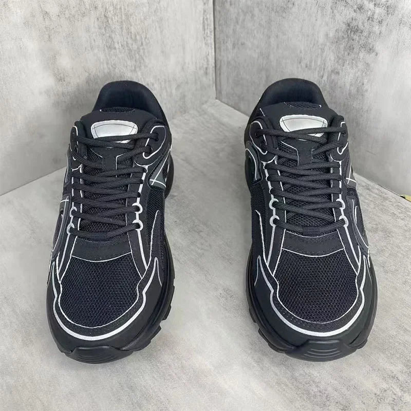 2025 New  B30 Summer Breathable thick-soled mesh casual sports shoes for teenagers, Men's  Bad trendy shoes