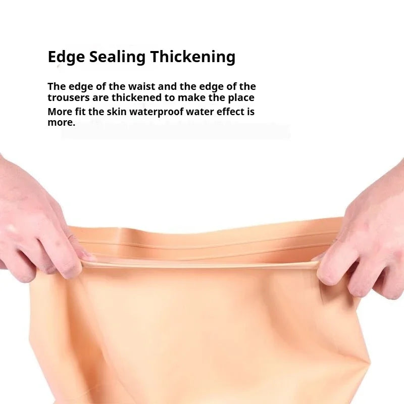 Swimming Pants Silicone Waterproof Men's Women's Rubber Trunks Seaside Swim Boxer Shorts Menstruation Protect Surfing Swimshorts