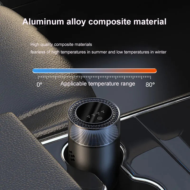 Smart Car Air Freshener Fragrance Mist Diffuser Ambient Light Interior Odor Remove 5 Scent Car Aromatherapy Refill Kit Good Smel