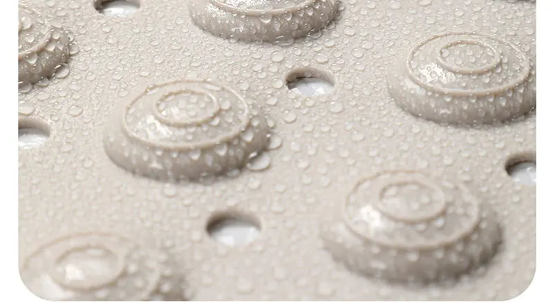 Waterproof Bathroom Anti-Slip Floor Mat Shower Room Dedicated Non-Slip Massage Foot Bath Mat for Bathtub Toilet