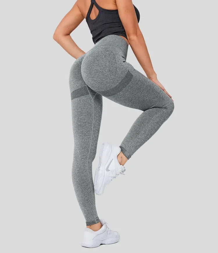 Women Yoga Leggings High Waist Exercise Sports Trousers Running Fitness Gym Leggings Quick Dry Hip Lifting Femme Slim Pants