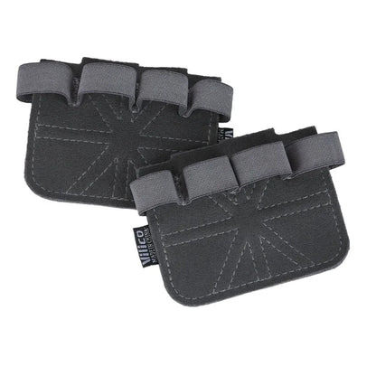 1Pair Leather Weight Lifting Training Gloves Palm Protection Breathable Gym Gloves Grips Anti-Skid Thicken
