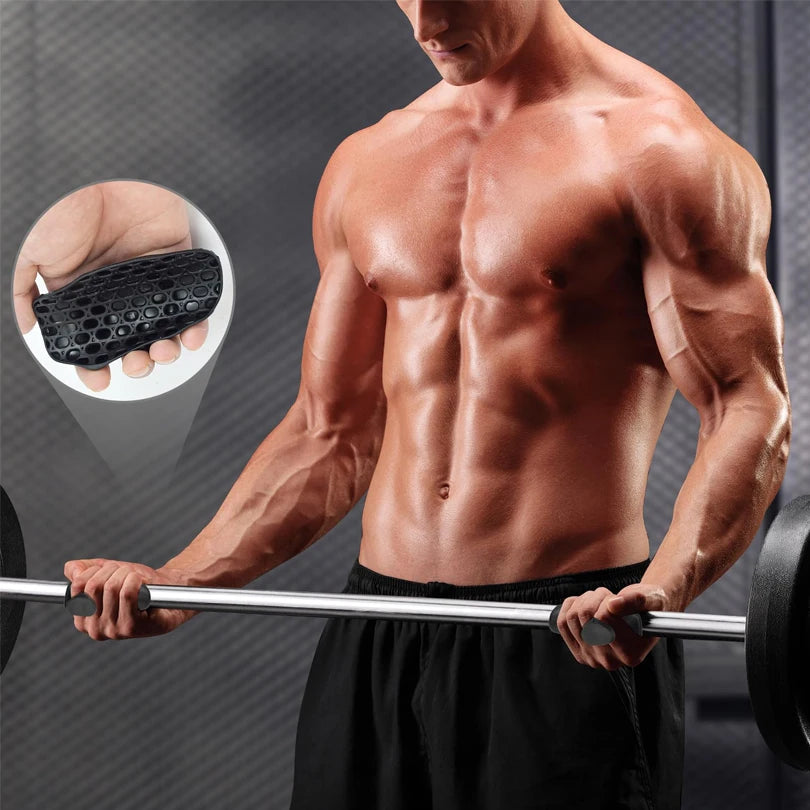 1Pair Finger Trainer Gymnastics Grip Fitness Hand Grip Strength Trainer Gym Pull Grip Cross Training Palm Grip Handle Protection
