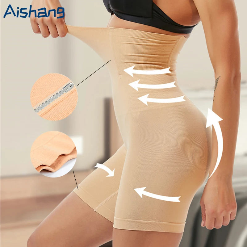 Shapewear for Women High Waist Trainer Panties Slimming Sheath Tummy Control Hip Butt Lifter Shorts Ladies Mid Thigh Body Shaper