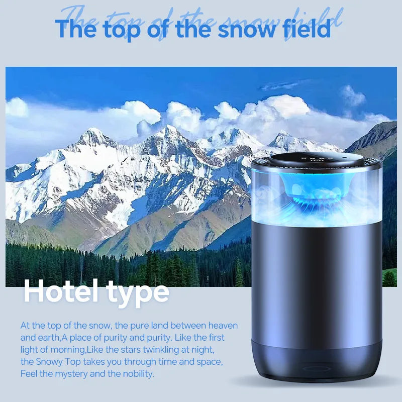 New Smart Car Fragrance  Air Fresheners Ambient Light Auto On/Off Car Air Freshener Diffuser Adjustable Intensity