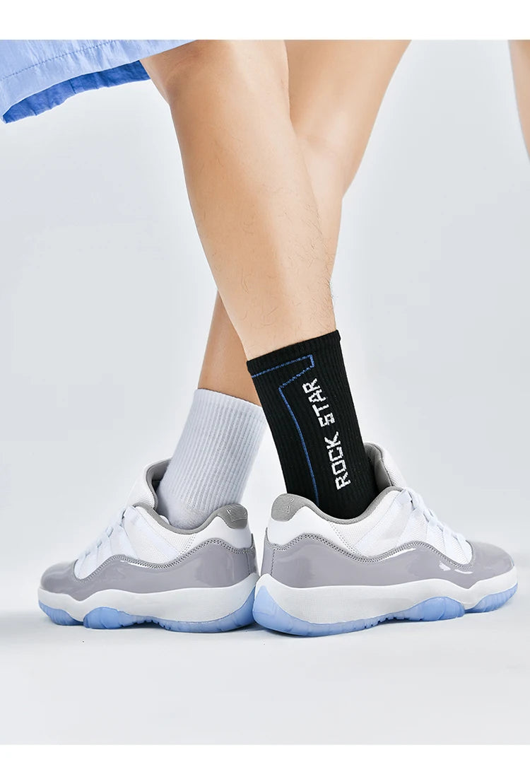 Shoes Men's Shoes Leather Retro Low-Top Basketball Trendy Shoes Men's and Women's Comfortable Casual Shoes Sports Shoes