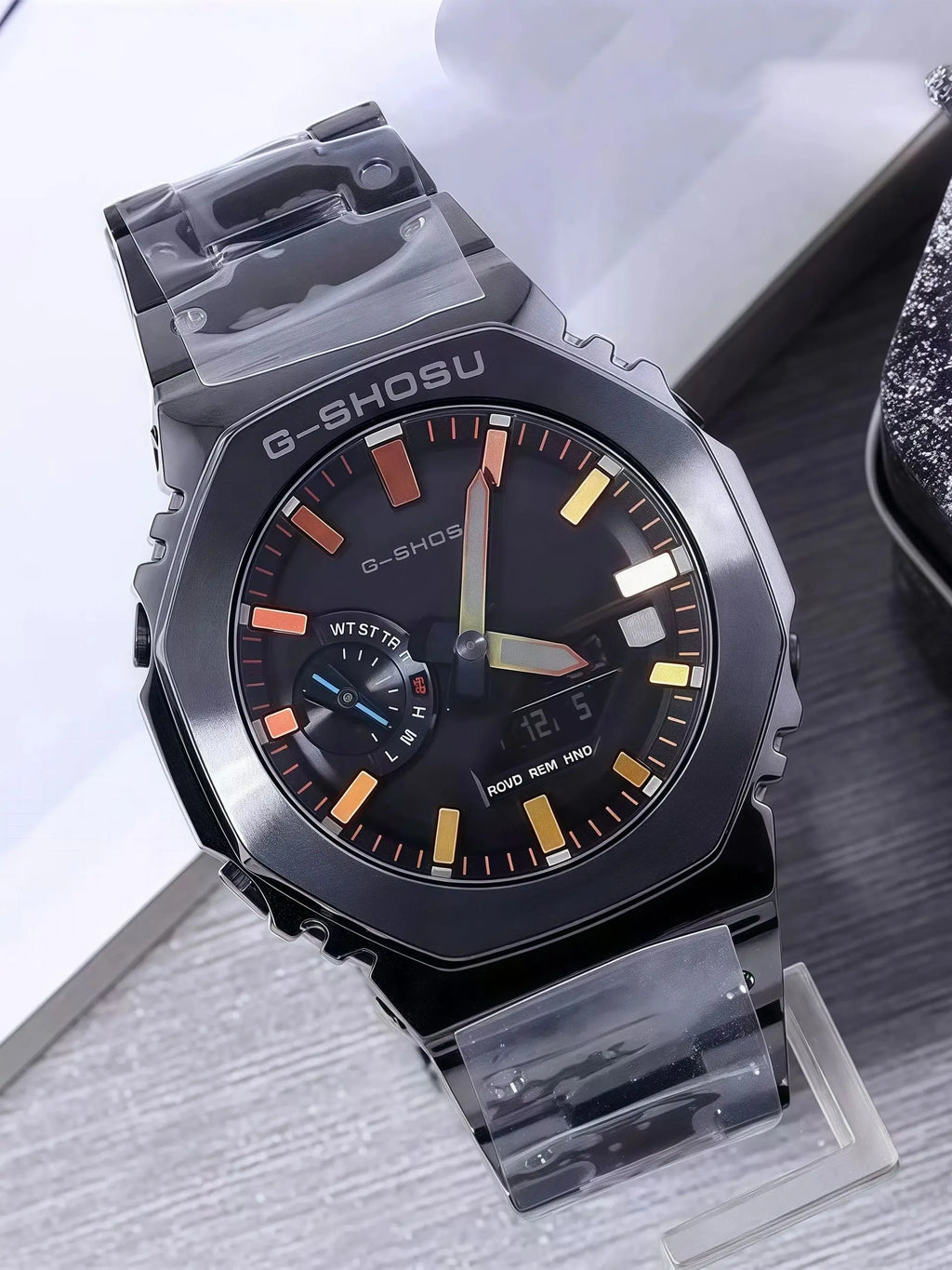 Unisex Electronic Sports Watch LED Auto Hand Lifting Light All Functions Operate Water Resistant