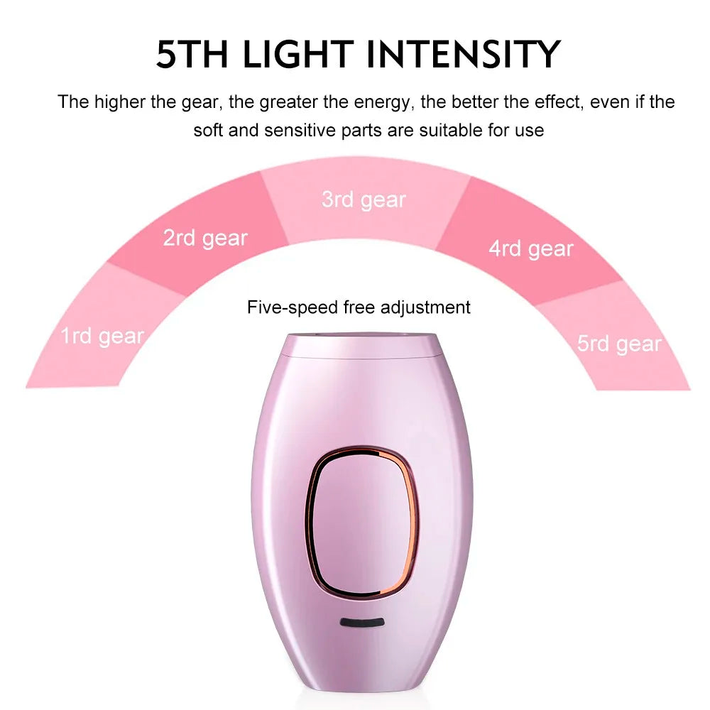 Permanently Home Use Mini Handheld 999999 Flashes IPL Laser Hair Removal Device Painless Personal Care for Men and Women 881