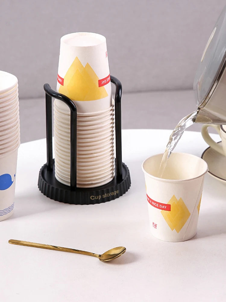 Household Disposable Paper Cup Holder, Desktop Paper Cup Storage Rack, Suitable For Living Room, Dining Room And Other Cup Taker