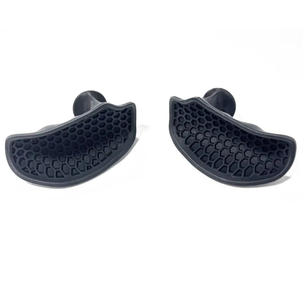 1 Pair Ergonomic Weight Lifting Grips Anti-slip Elastic Workout Gym Gloves Thicken Silicone Silicone Palm Grips Weightlifting