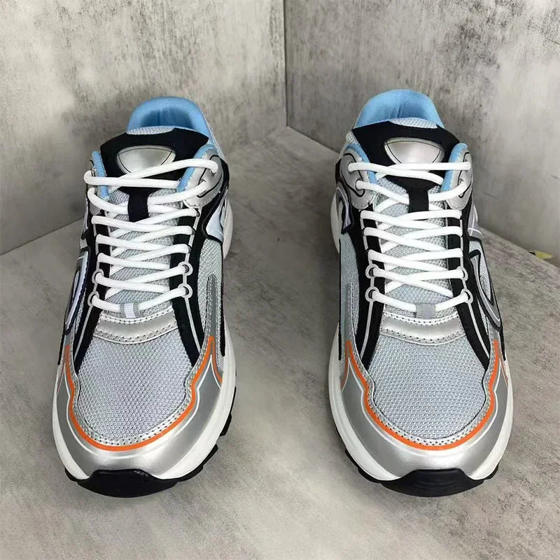 2025 New  B30 Summer Breathable thick-soled mesh casual sports shoes for teenagers, Men's  Bad trendy shoes