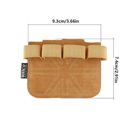 1Pair Leather Weight Lifting Training Gloves Palm Protection Breathable Gym Gloves Grips Anti-Skid Thicken