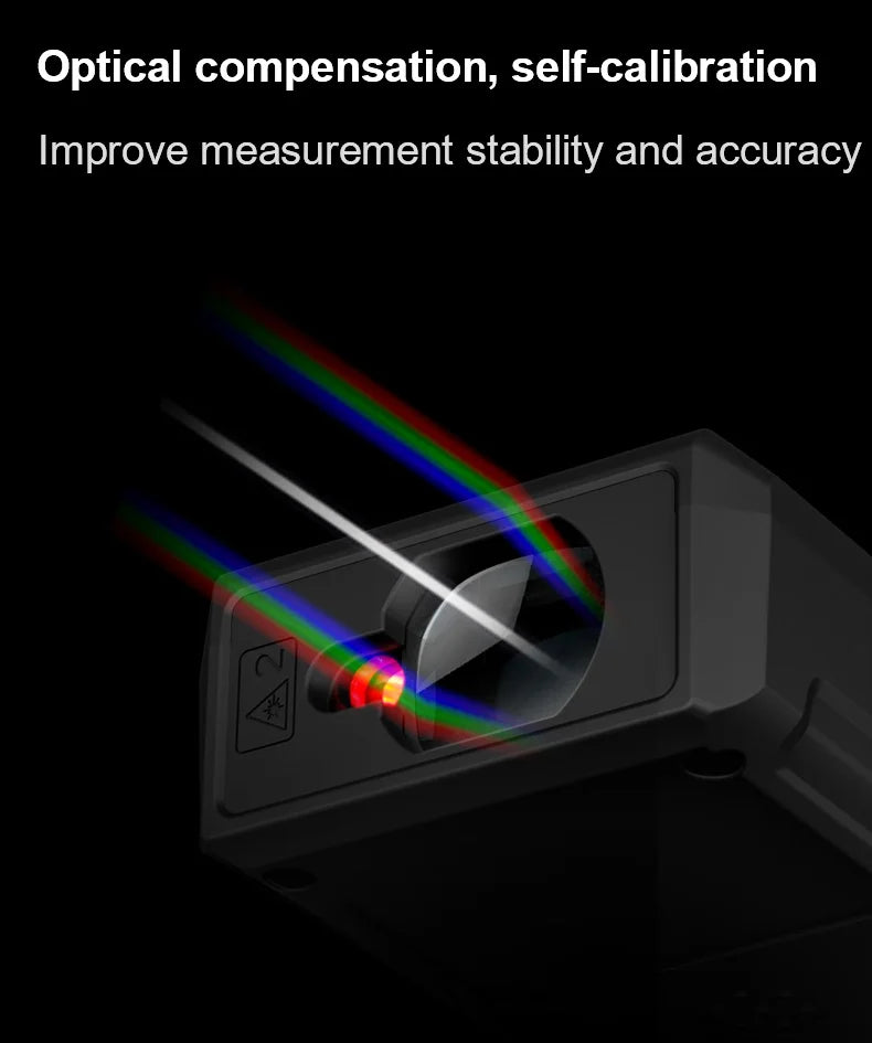 INKERSI Laser Rangefinder Digital Tape Measure 40M/70M/120m High Precision Laser Distance Meter Digital Roulette Range Finder