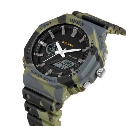 Digital Watch Military Waterproof Sport Quartz Men Watches Dual Time Black G style Fashion Tactical Electronic Wristwatch Clocks