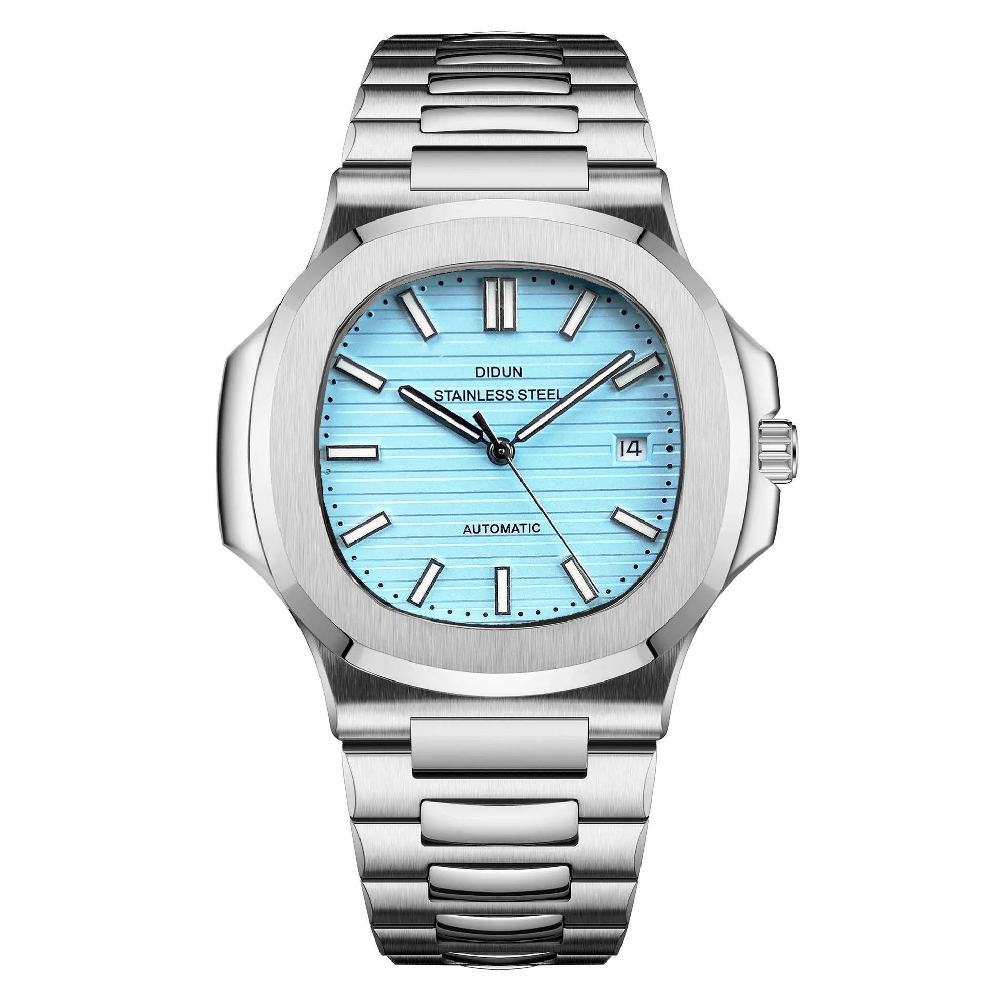 DIUDN DESIGN Men Luxury Watches Top Brand JAPAN Quartz Wristwatch Sport Business Stainless Steel Waterproof CLOCK reloj hombre