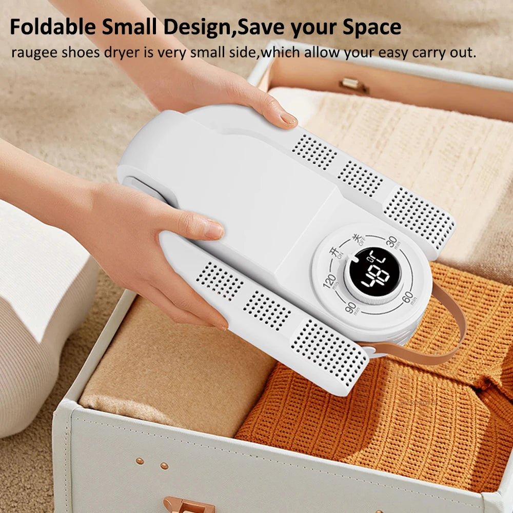 Shoe Dryer 220V Boots Dryer Electric Shoes Drying Machine Foldable Boots Slippers Sneaker Dryer Portable Folding Footwear Dryer