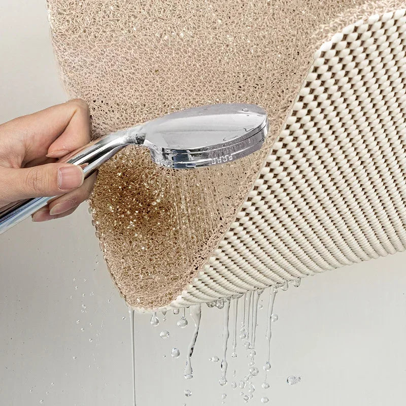 Bathroom Non-slip Mat Shower Room Bathing Foot Mat Wire Ring Toilet Floor Mat Household Waterproof Mat