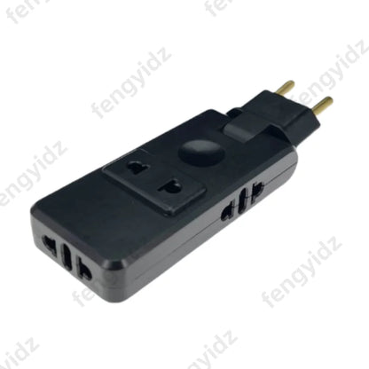 4 in 1 Wall Outlet Extension Eu Electrical Socket 180 Degree Plug Adapter Canada Mexico Travel Aadapter Portable Power Converter