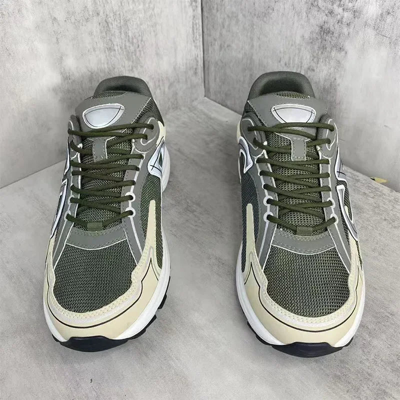 2025 New  B30 Summer Breathable thick-soled mesh casual sports shoes for teenagers, Men's  Bad trendy shoes