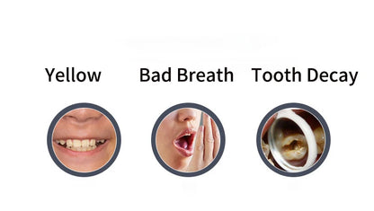 360° Ultrasonic Electric Toothbrush U Shaped for Adults Sonic Vibrations Tooth Brush with Charging Base Blue LED Light Whitening