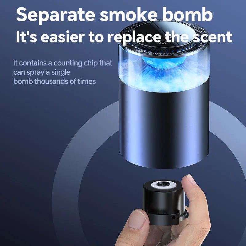 New Smart Car Fragrance  Air Fresheners Ambient Light Auto On/Off Car Air Freshener Diffuser Adjustable Intensity