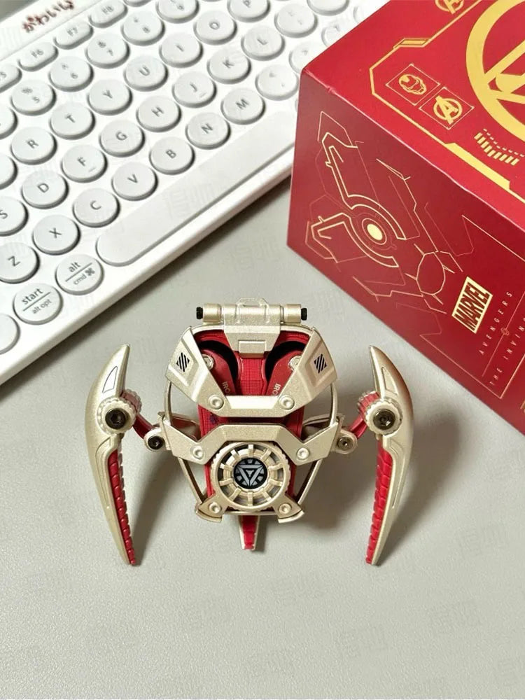 MARVEL Collaboration Bluetooth Headphones ANC Active Noice Cancellation Bluettoth Wireless Earphones Sports Gaming Gift Iron Man